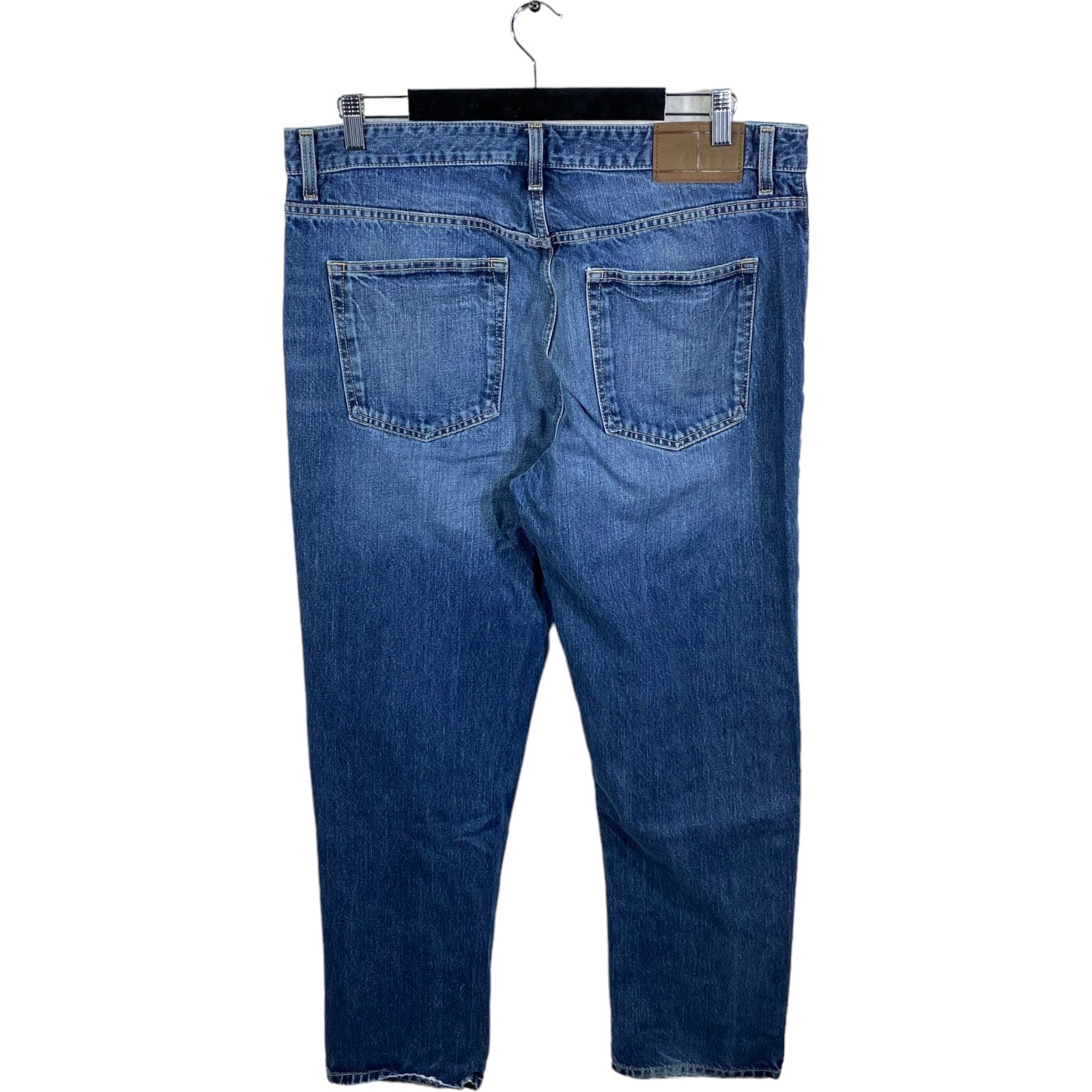 Collection of Tommy Hilfiger Denim Straight Leg Jeans 36x30 in a gallery layout