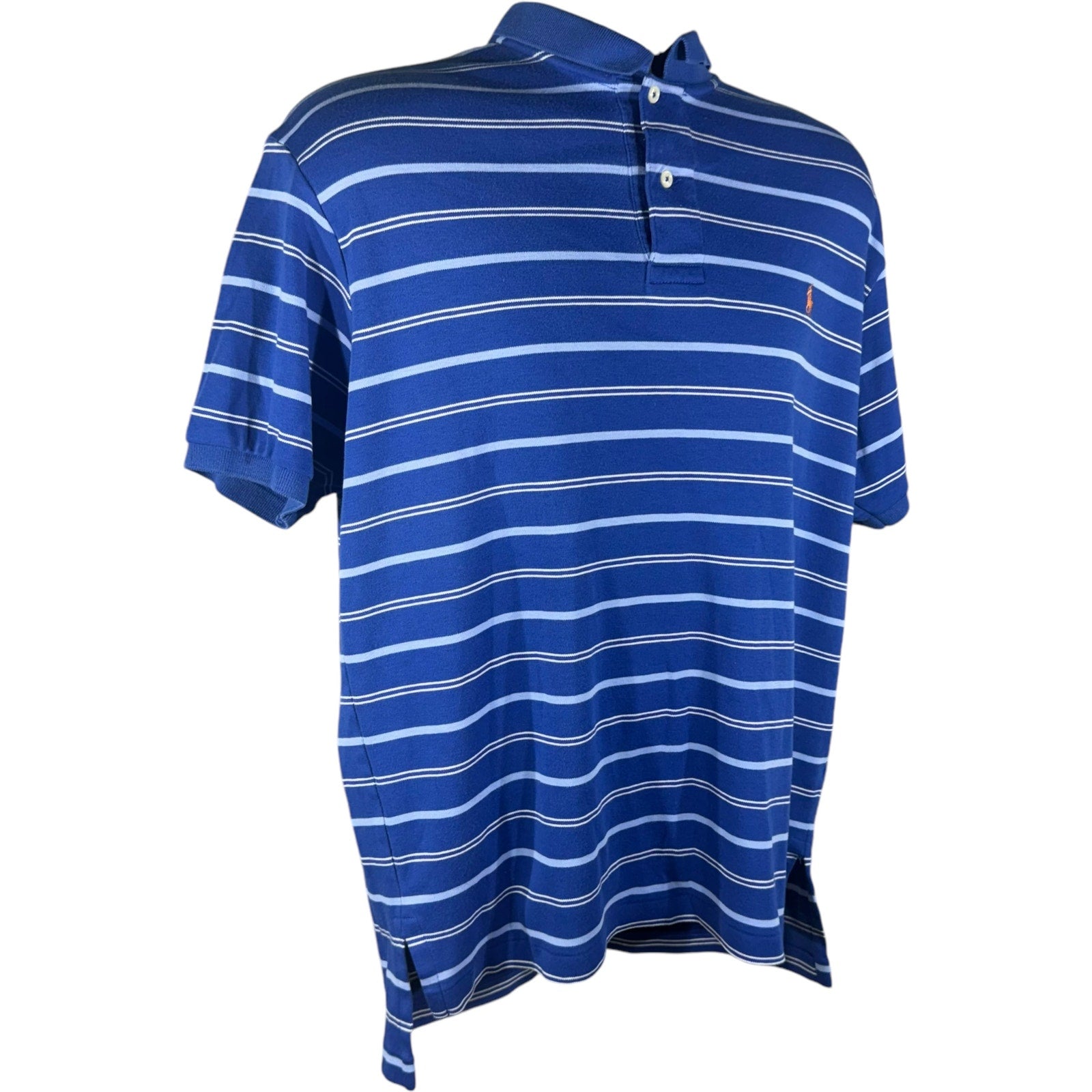 Collection of Polo Ralph Lauren Striped Short Sleeve Polo in a gallery layout