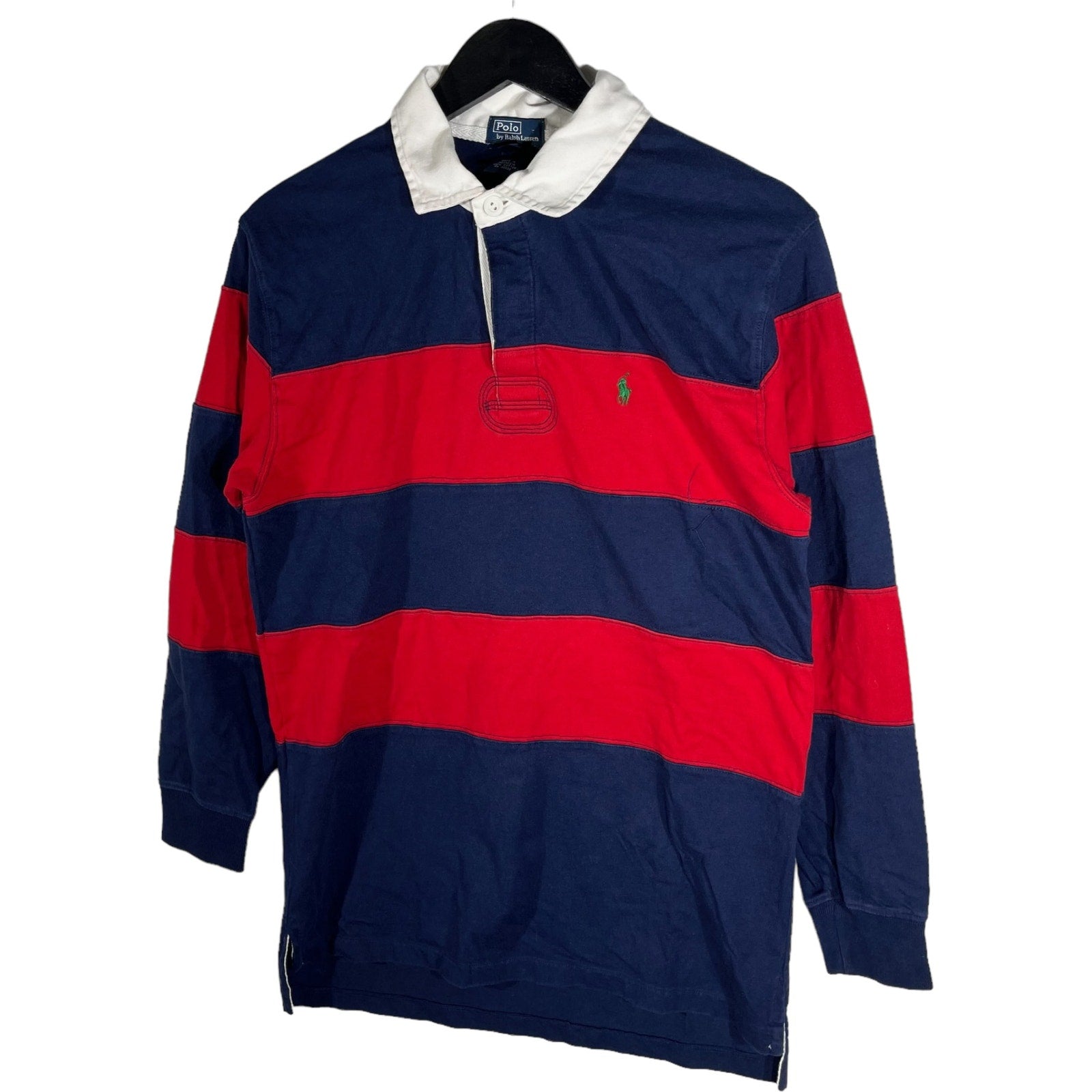 Collection of Youth Polo Ralph Lauren Striped Long Sleeve Rugby in a gallery layout