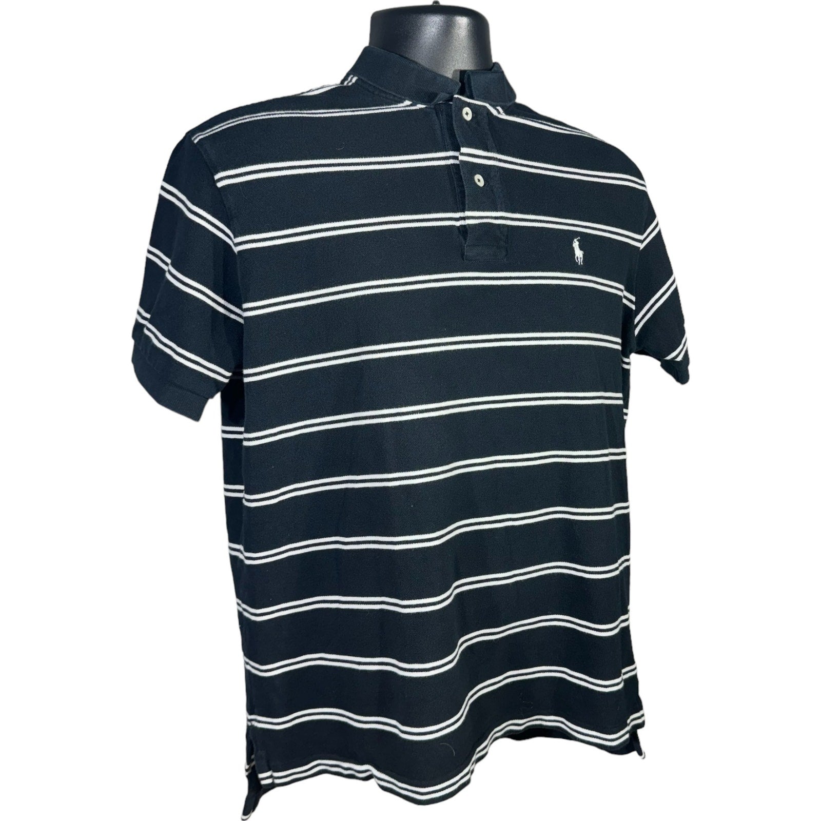 Collection of Polo Ralph Lauren Striped Short Sleeve Polo in a gallery layout