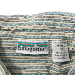 Collection of Patagonia Striped Short Sleeve Button Up in a gallery layout