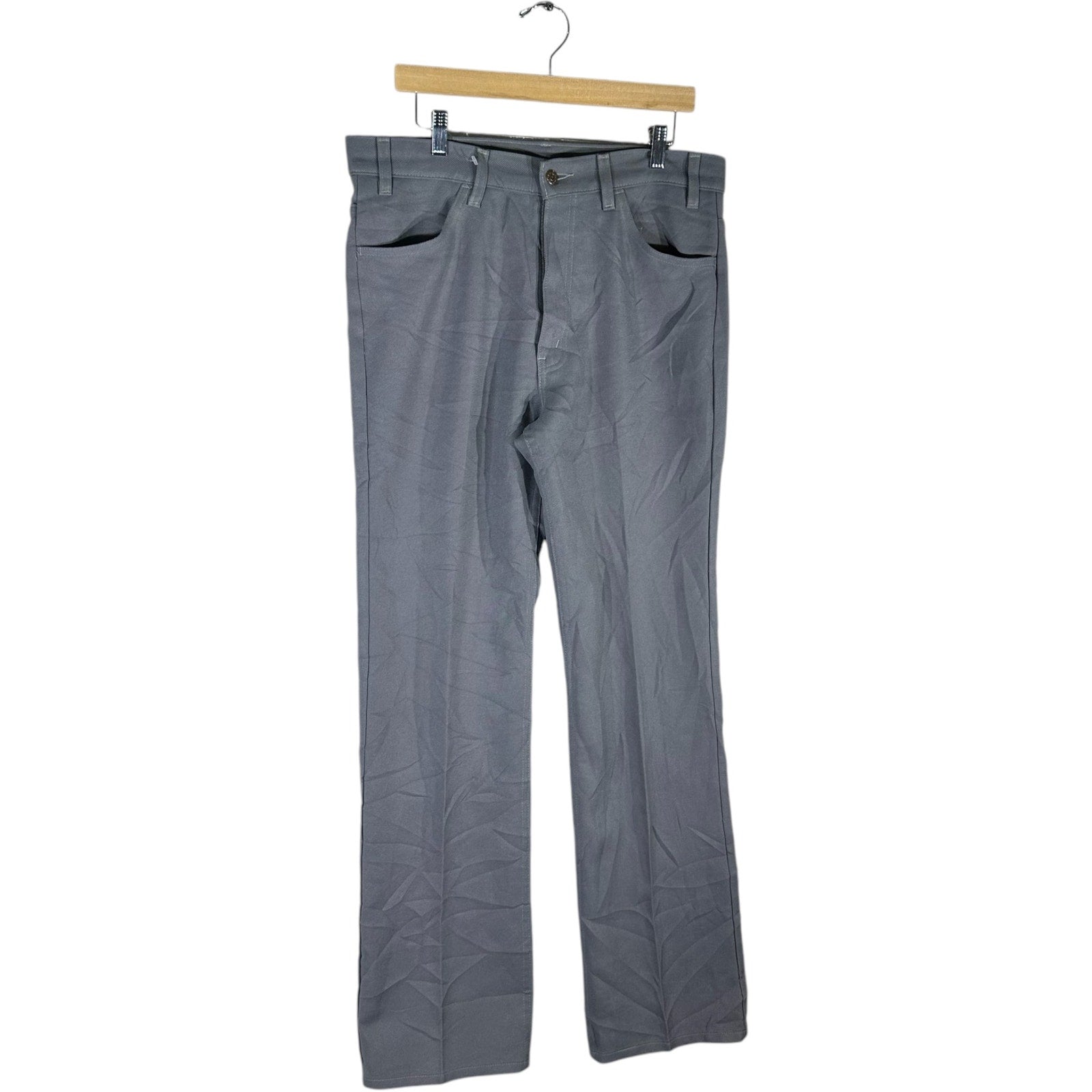 Collection of Levi's 100% Dacron Polyester Pants 36 x 34 in a gallery layout