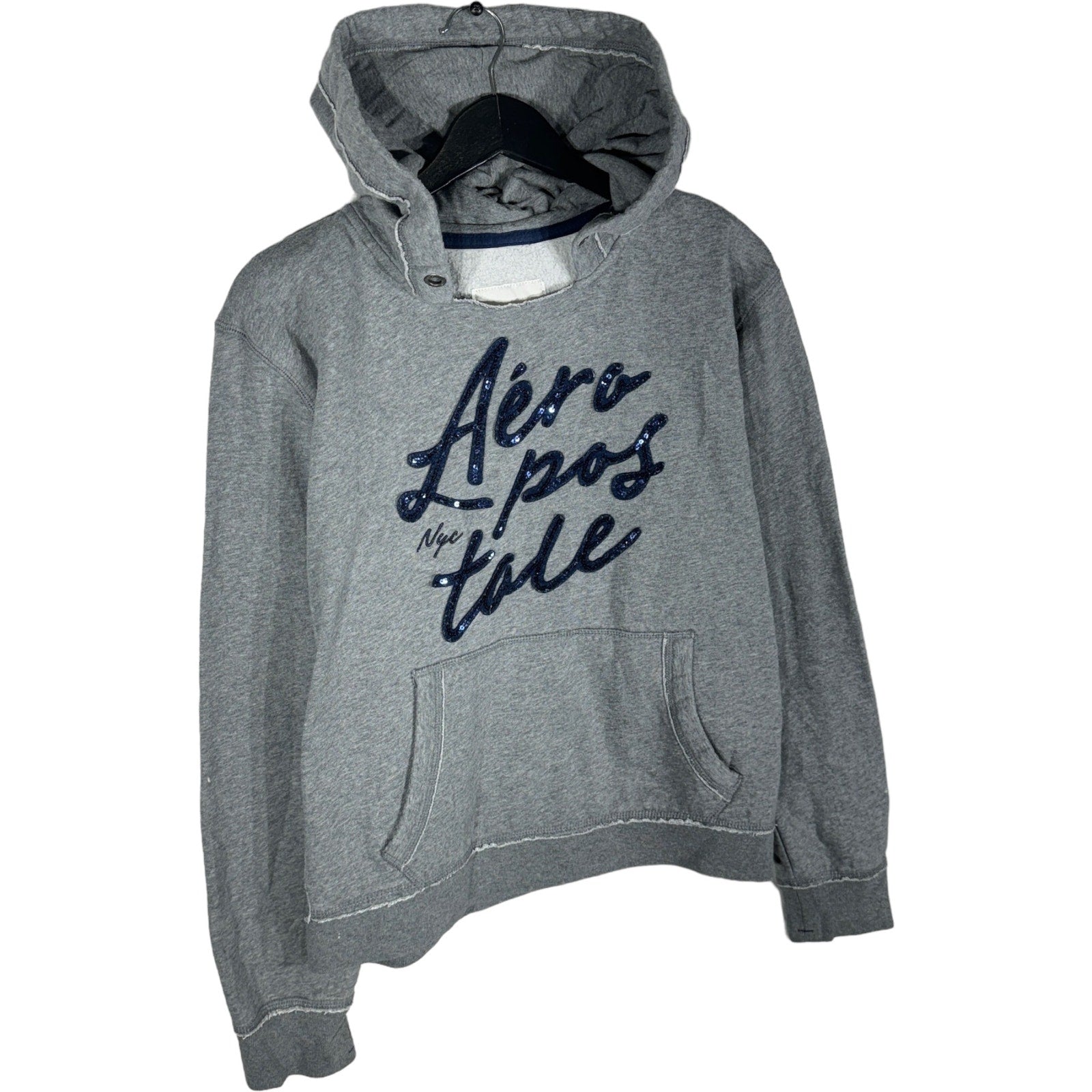 Collection of Aeropostale Spellout Hoodie in a gallery layout