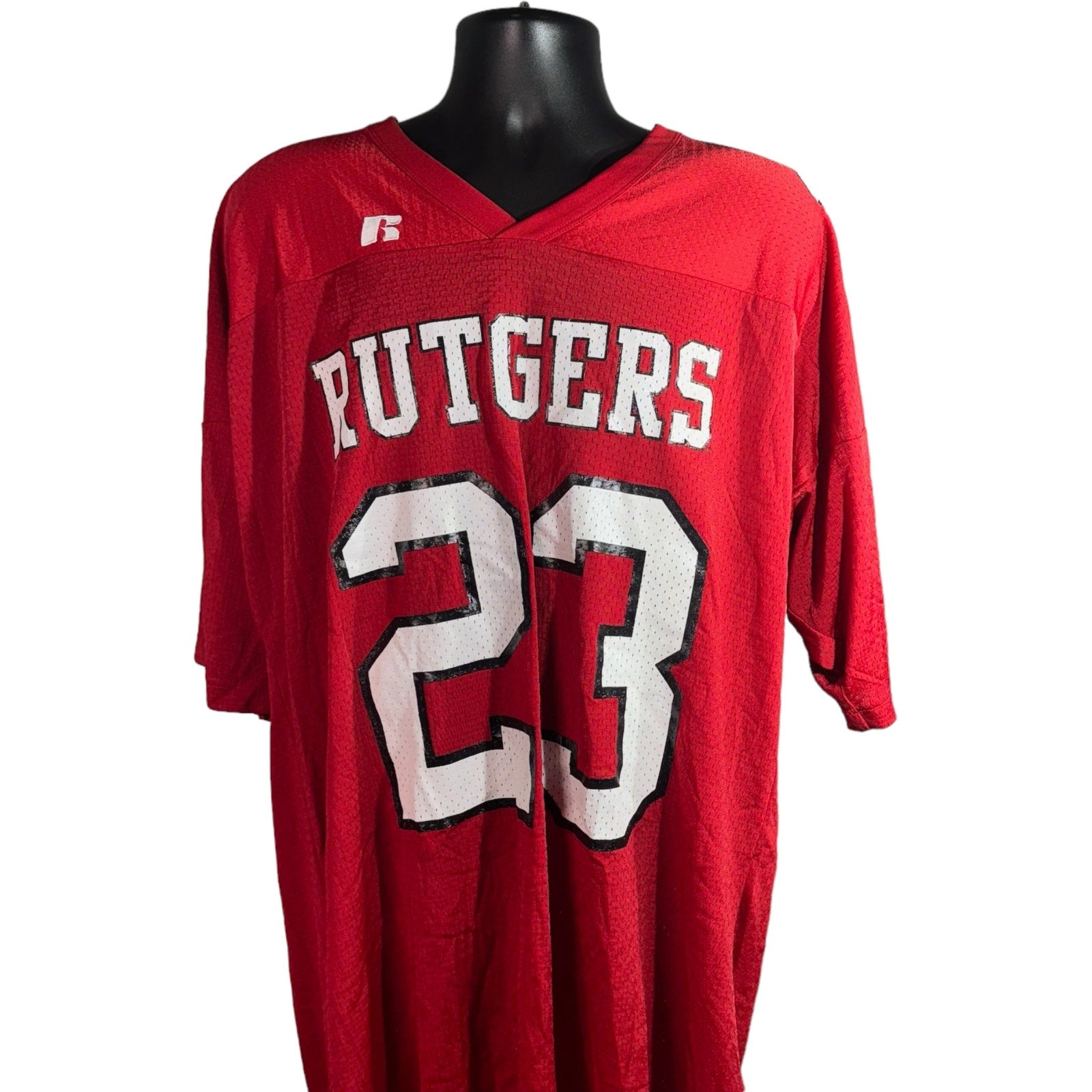 Collection of Russell Athletic Rutgers University #23 Football Jersey in a gallery layout