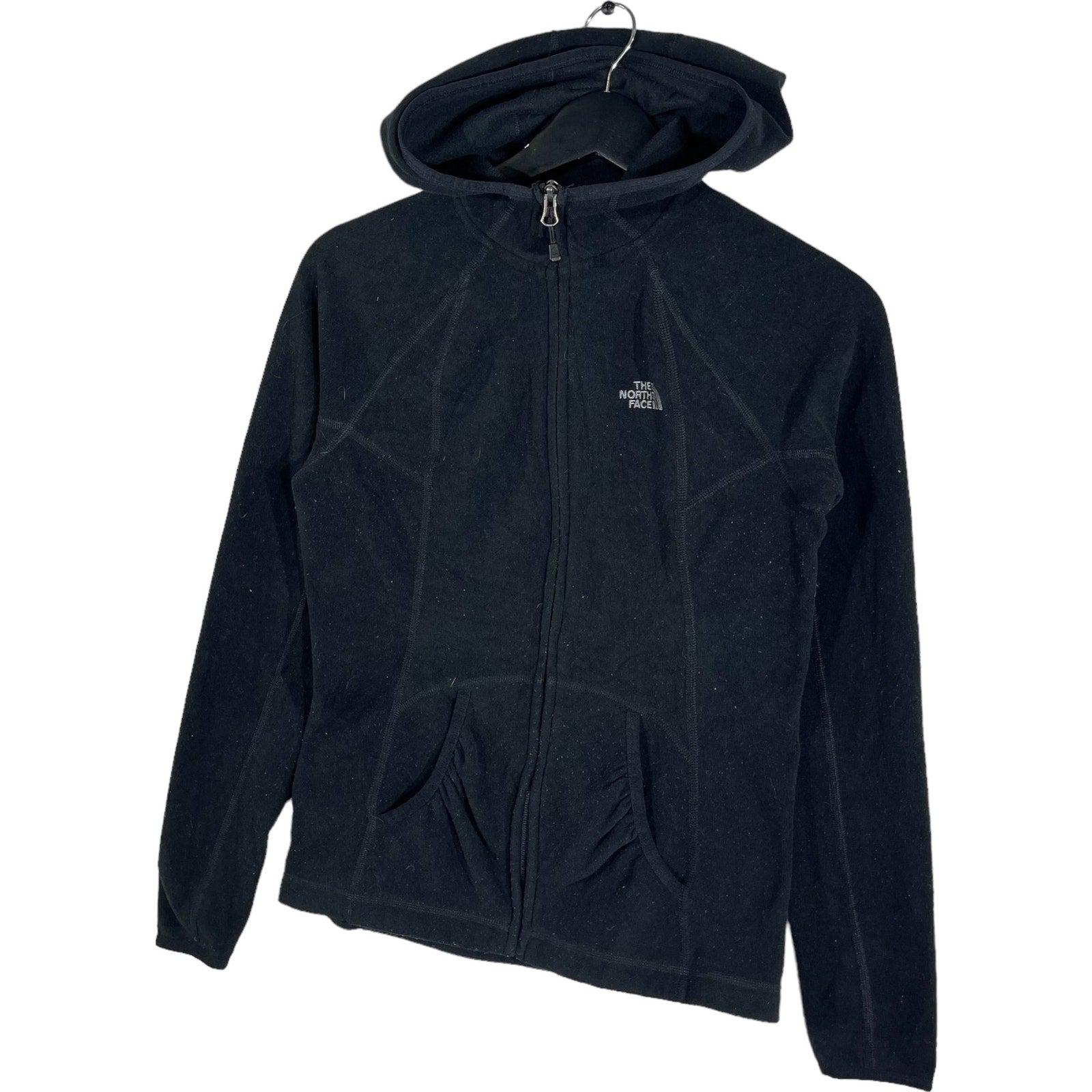 Collection of The North Face Women's Full Zip Fleece Hoodie in a gallery layout