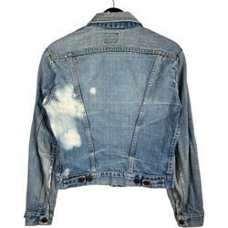 Collection of Vintage Wrangler Button Down Denim Jacket in a gallery layout