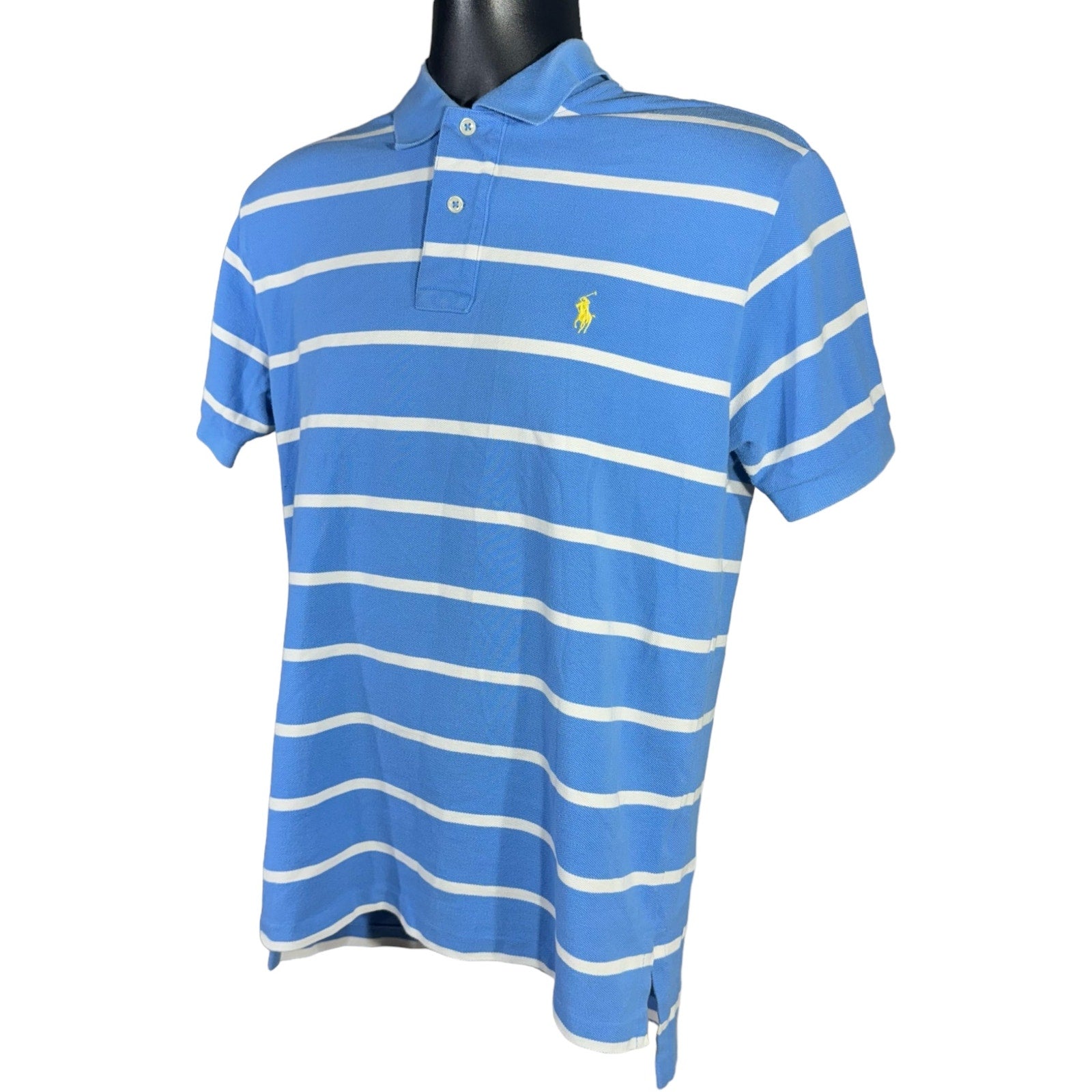 Collection of Polo Ralph Lauren Striped Short Sleeve Polo in a gallery layout