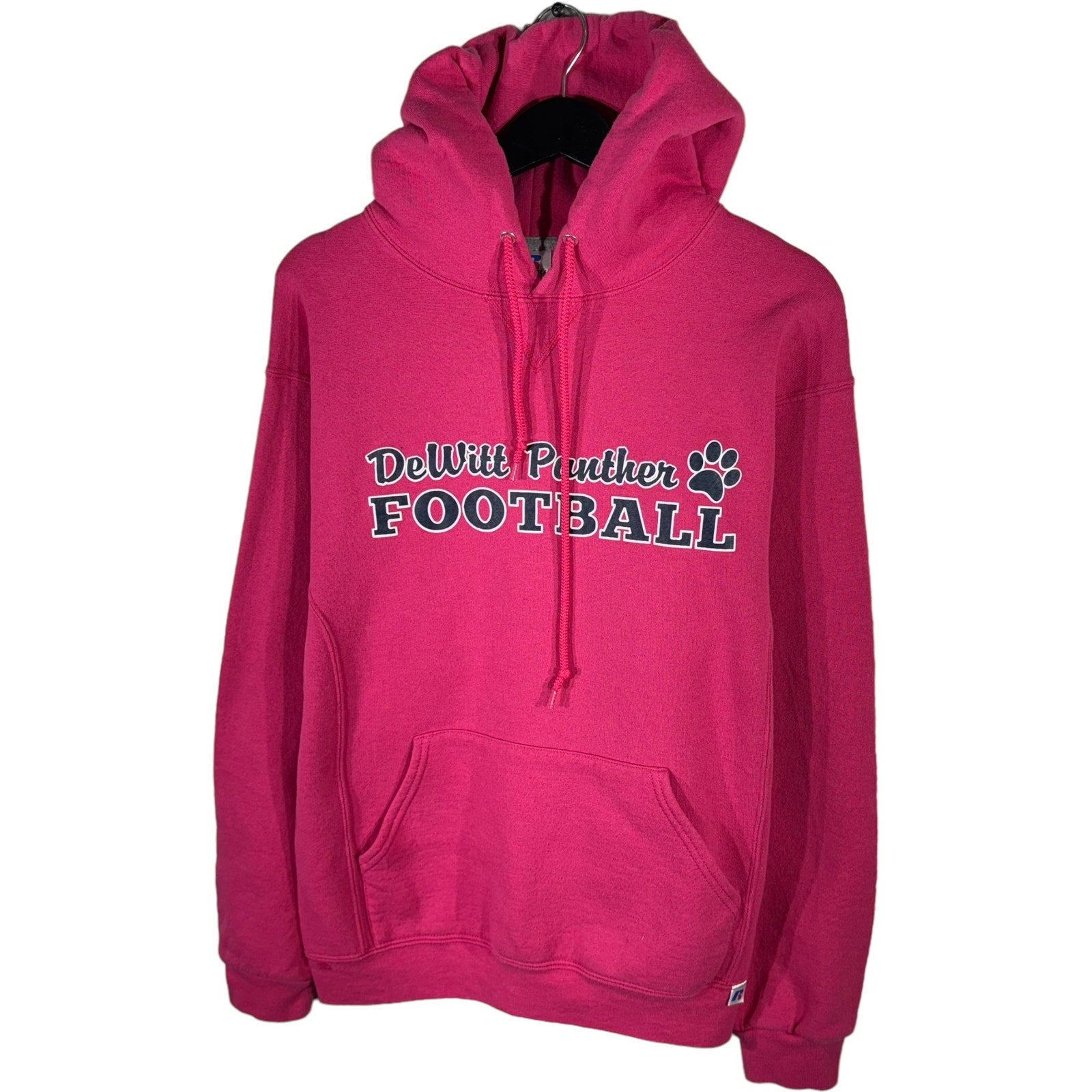 Collection of DeWitt Panther's Football Spellout Hoodie in a gallery layout