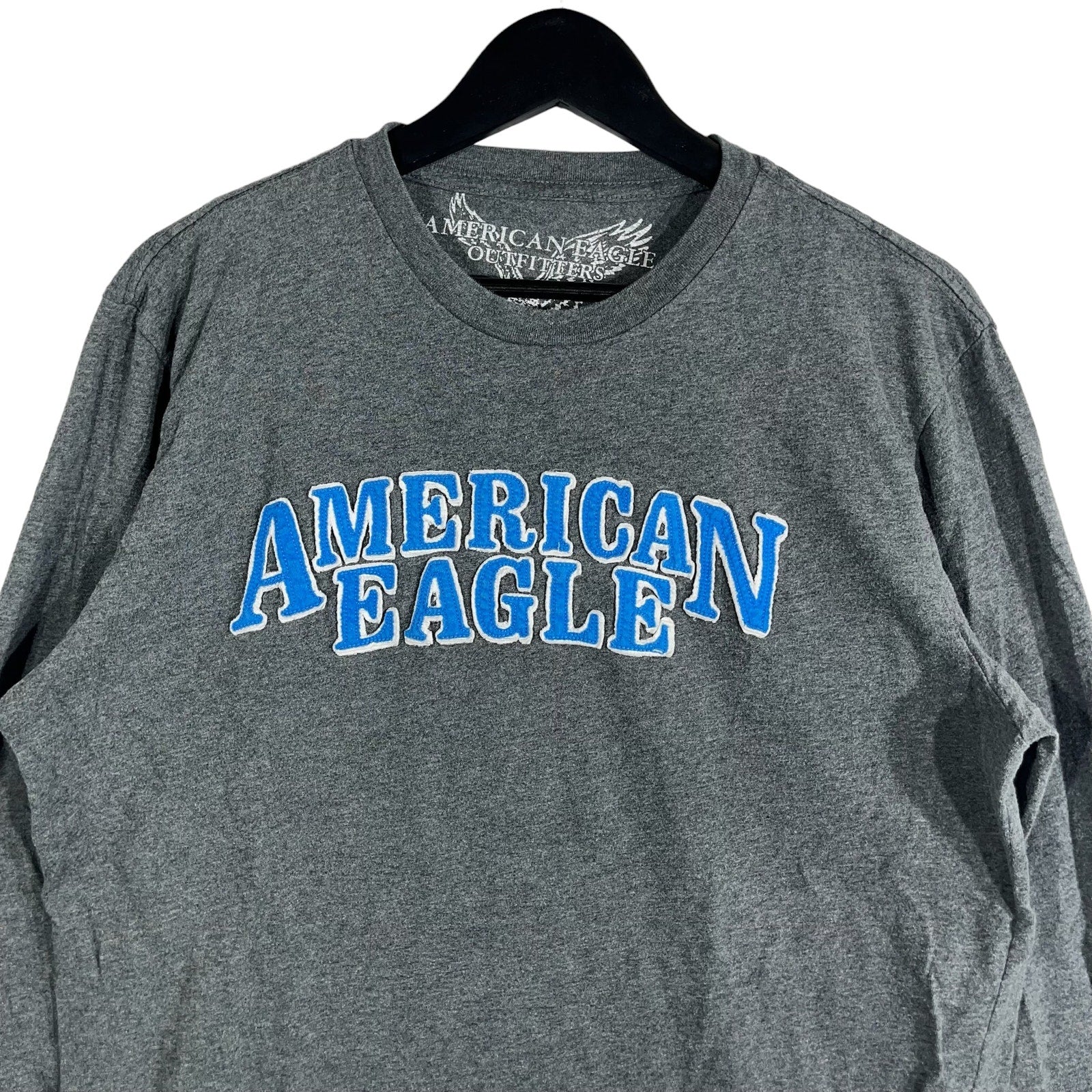 Collection of American Eagle Long Sleeve Shirt in a gallery layout