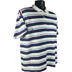 Collection of Brittany Bay Striped Short Sleeve Polo in a gallery layout