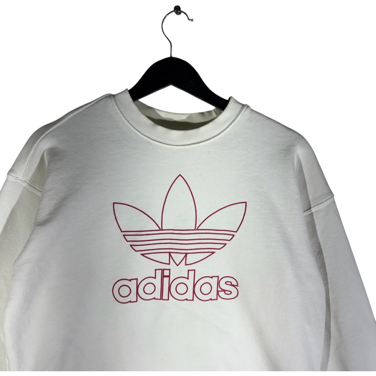 Collection of Adidas Logo Crewneck in a gallery layout