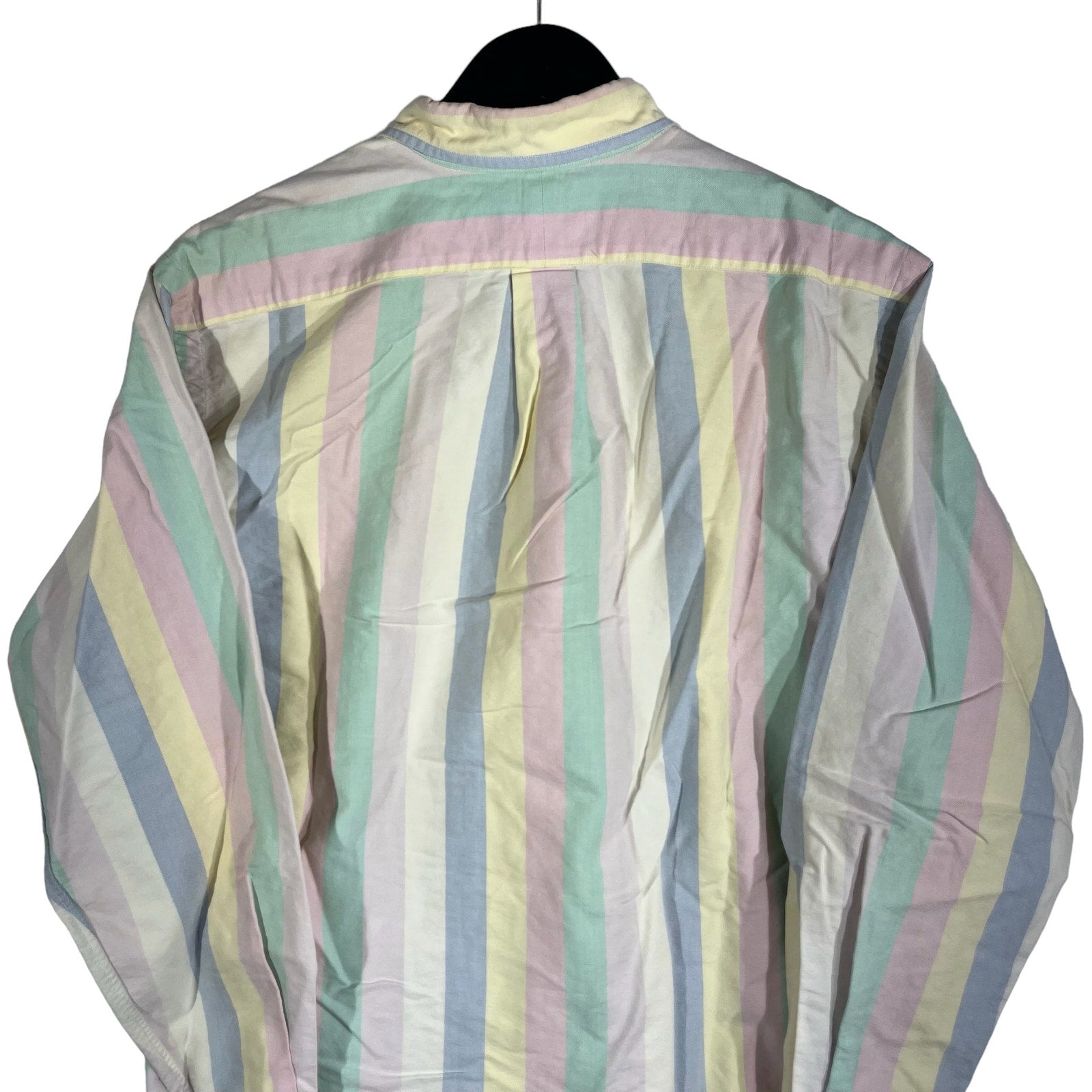 Collection of Polo Ralph Lauren Striped Long Sleeve Dress Shirt in a gallery layout