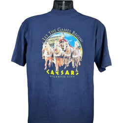 Collection of Caesars Atlantic City "Let The Games Begin" Mullet Tee in a gallery layout