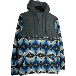 Collection of Free Nature Southwestern Pattern Hooded Fleece in a gallery layout