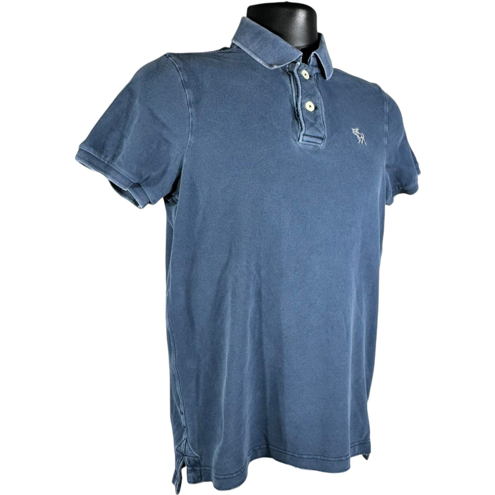 Collection of Abercrombie & Fitch Short Sleeve Polo in a gallery layout