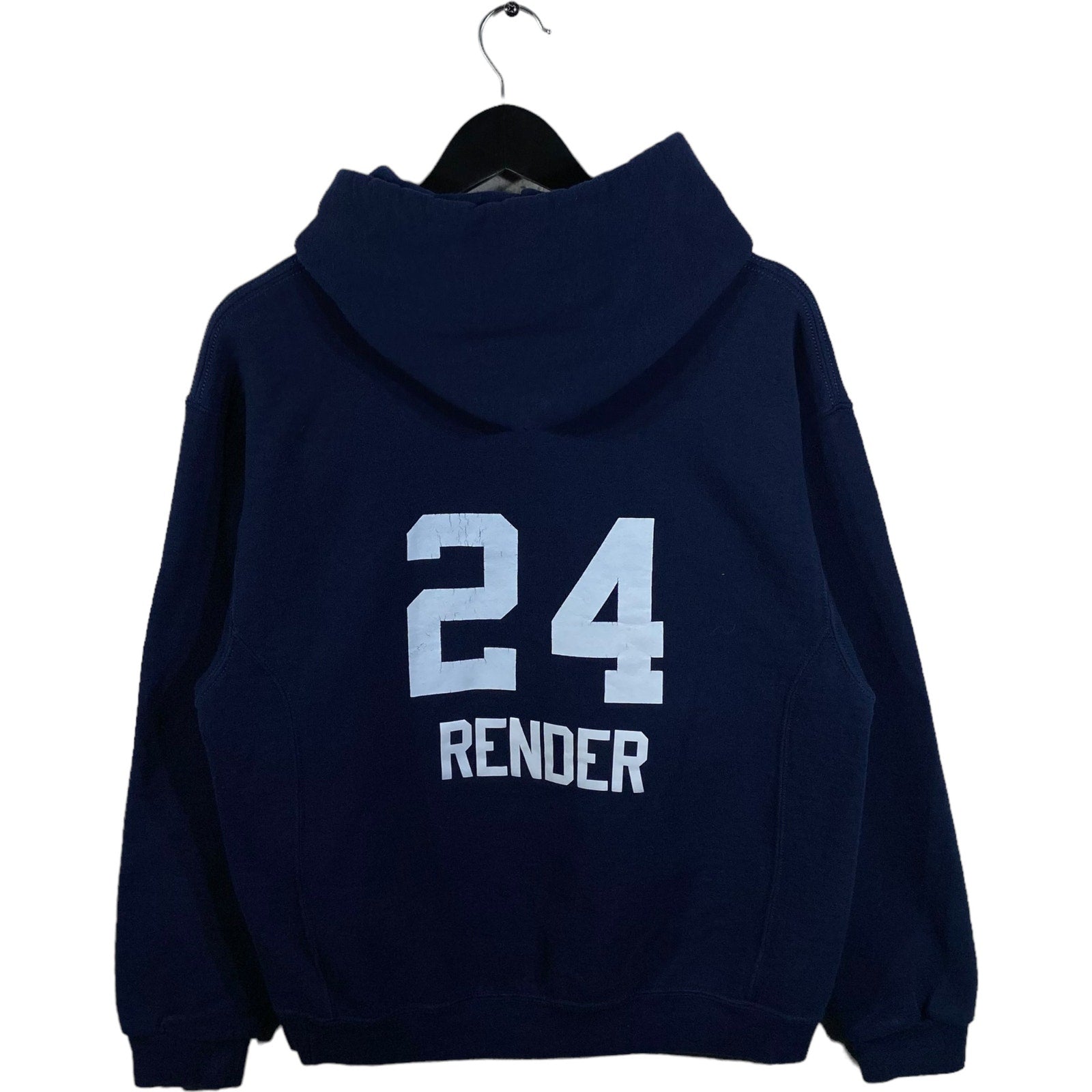 Collection of Russell Athletic Dewitt Baseball Hoodie in a gallery layout