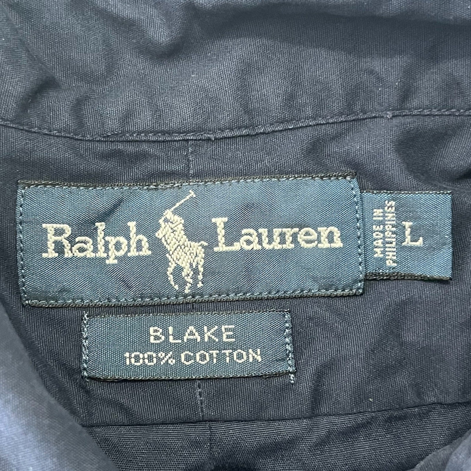 Collection of Ralph Lauren Long Sleeve Button Down Dress Shirt in a gallery layout