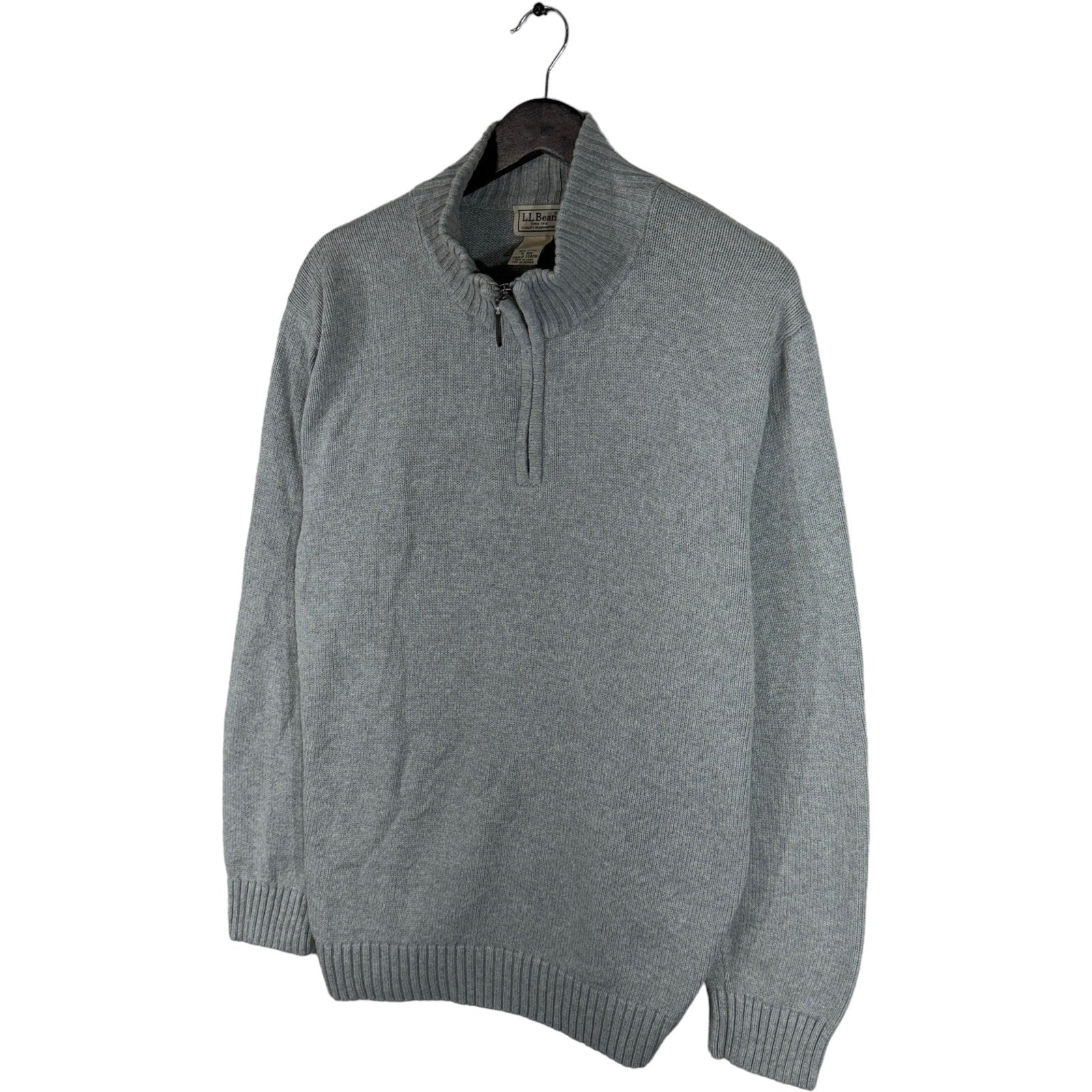 Collection of L.L. Bean 1/4 Zip Sweater in a gallery layout