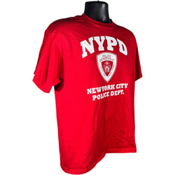 Collection of New York Police Department Crest Tee in a gallery layout