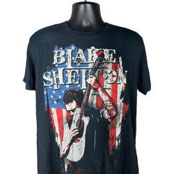 Collection of Blake Shelton Well Lit & Amplified Tour Tee 2012 in a gallery layout