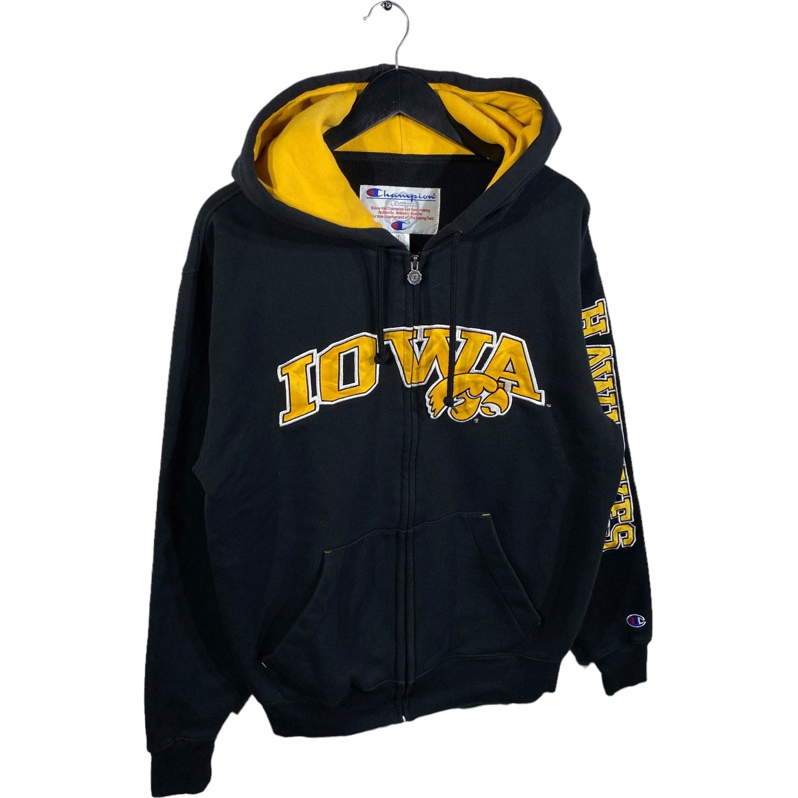 Collection of Champion University Of Iowa Hoodie in a gallery layout