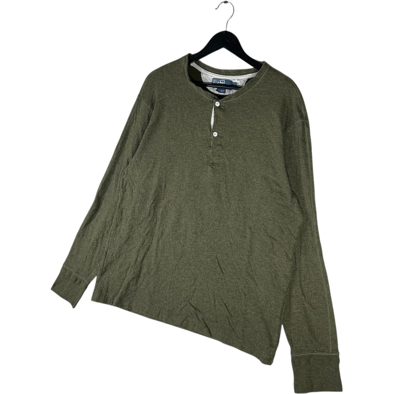 Collection of Polo Ralph Lauren Long Sleeve Henley in a gallery layout