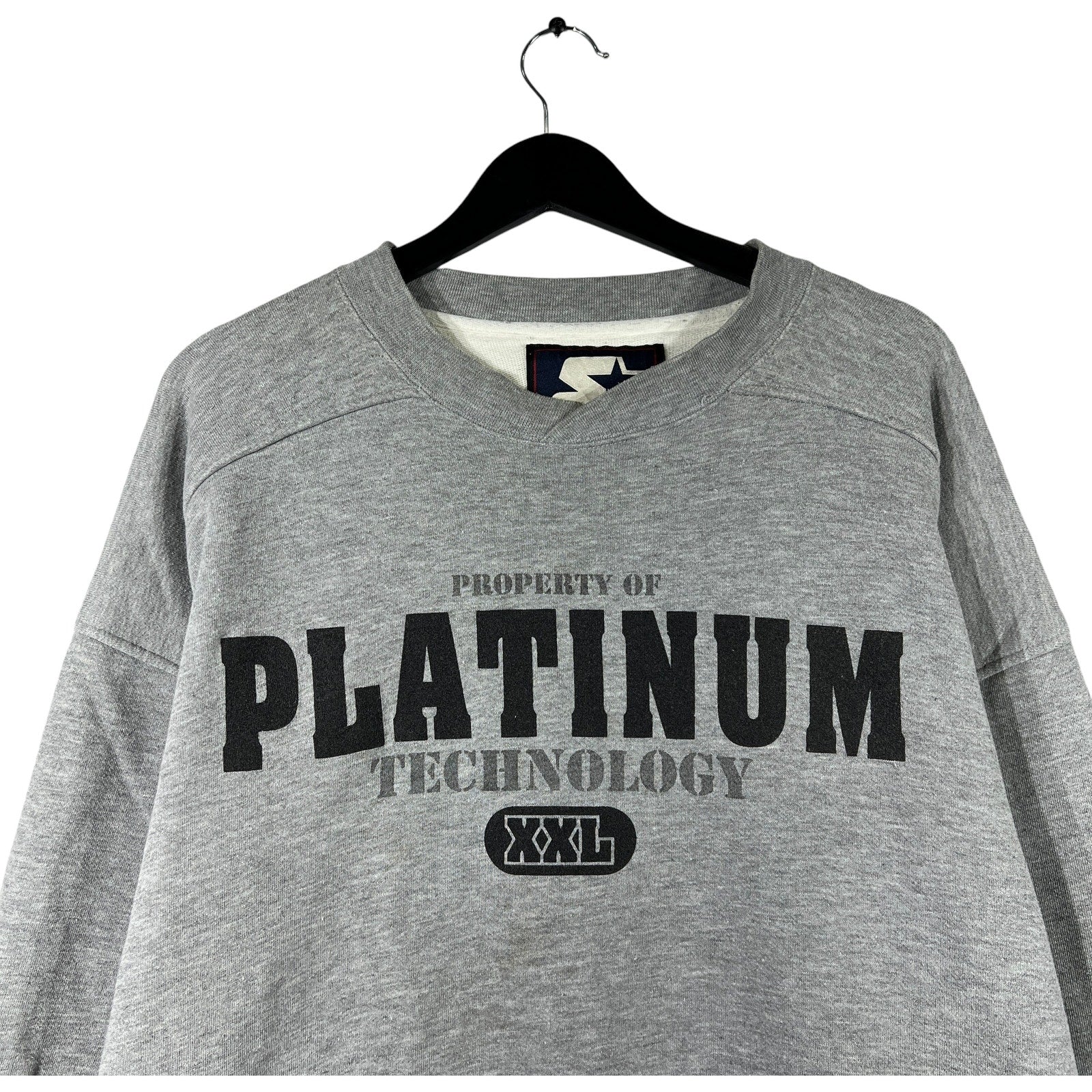 Collection of Starter Property Of Platinum Technology Crewneck in a gallery layout