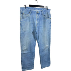 Collection of Wrangler Denim Straight Leg Jeans in a gallery layout