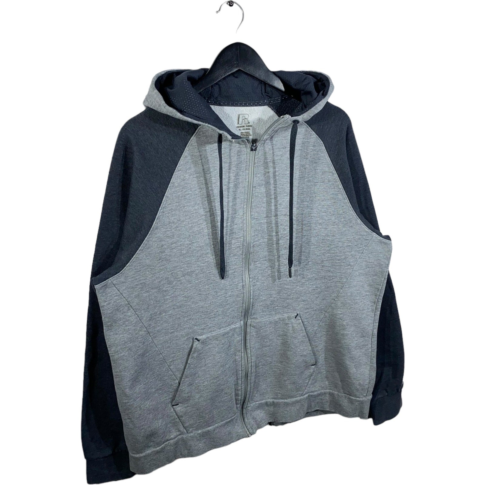 Collection of Russell Athletic Full Zip Fleece Hoodie in a gallery layout