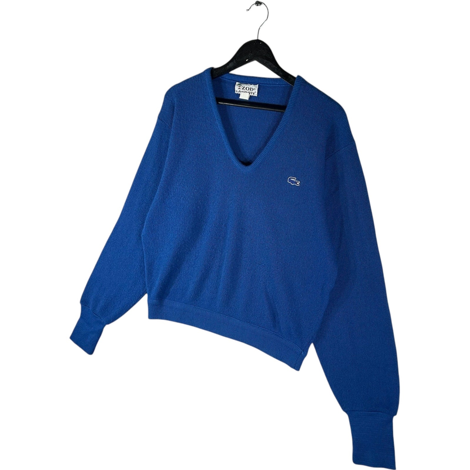 Collection of Vintage IZOD Lacoste V-Neck Sweater in a gallery layout