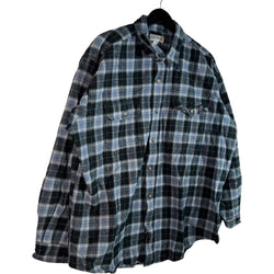 Collection of Carhartt Plaid Long Sleeve Flannel in a gallery layout