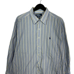 Collection of Polo Ralph Lauren Verticle Striped Andrew Dress Shirt in a gallery layout