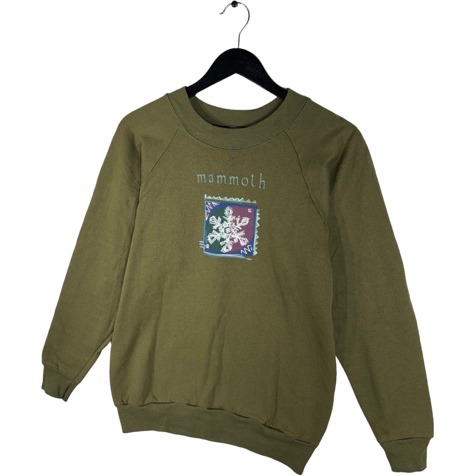 Collection of Vintage Mammoth Snowflake Nature Crewneck in a gallery layout