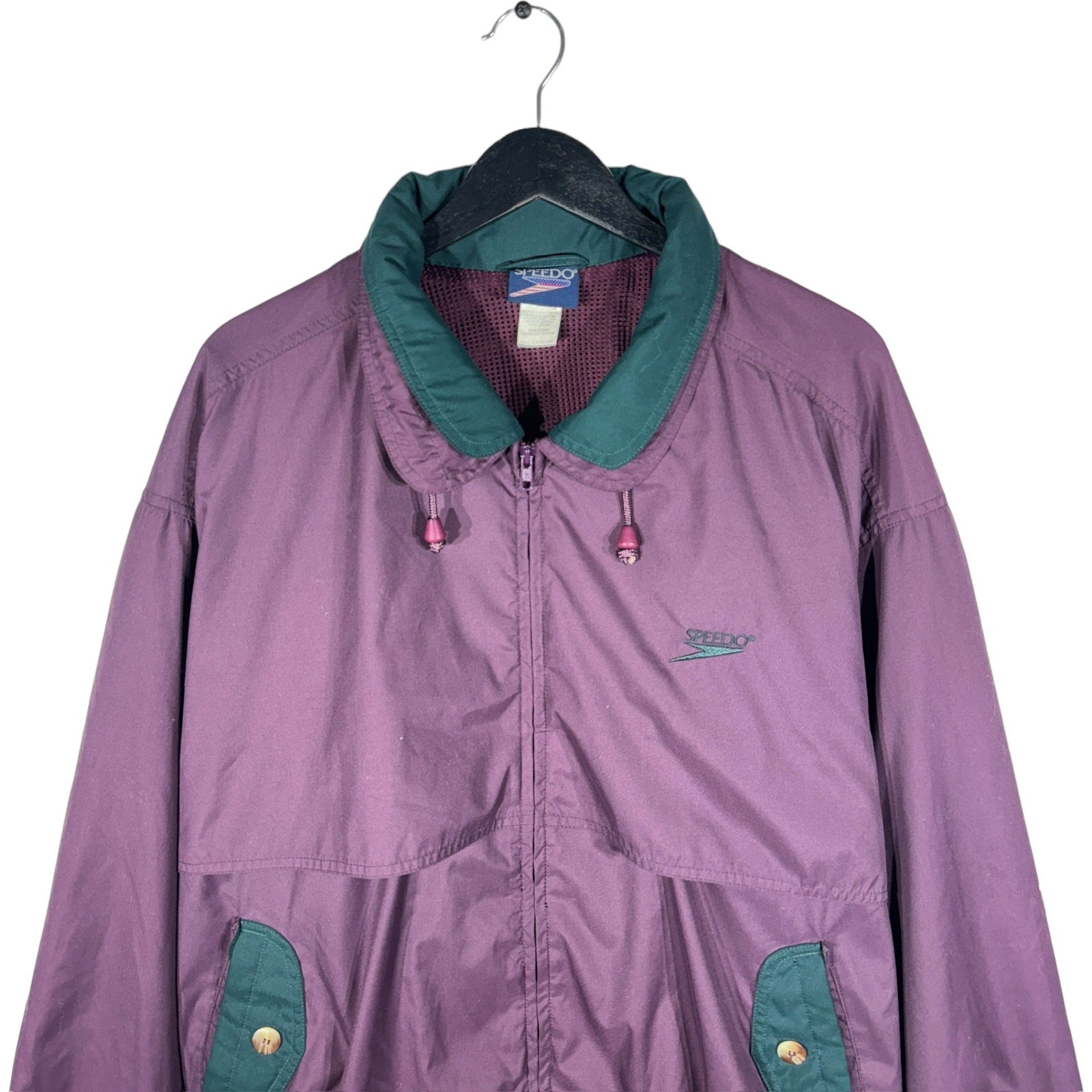 Collection of Vintage Speedo Full Zip Light Jacket in a gallery layout