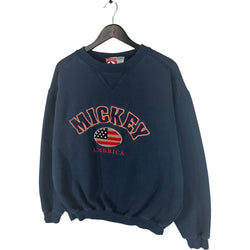 Collection of Mickey Mouse Disney Crewneck in a gallery layout