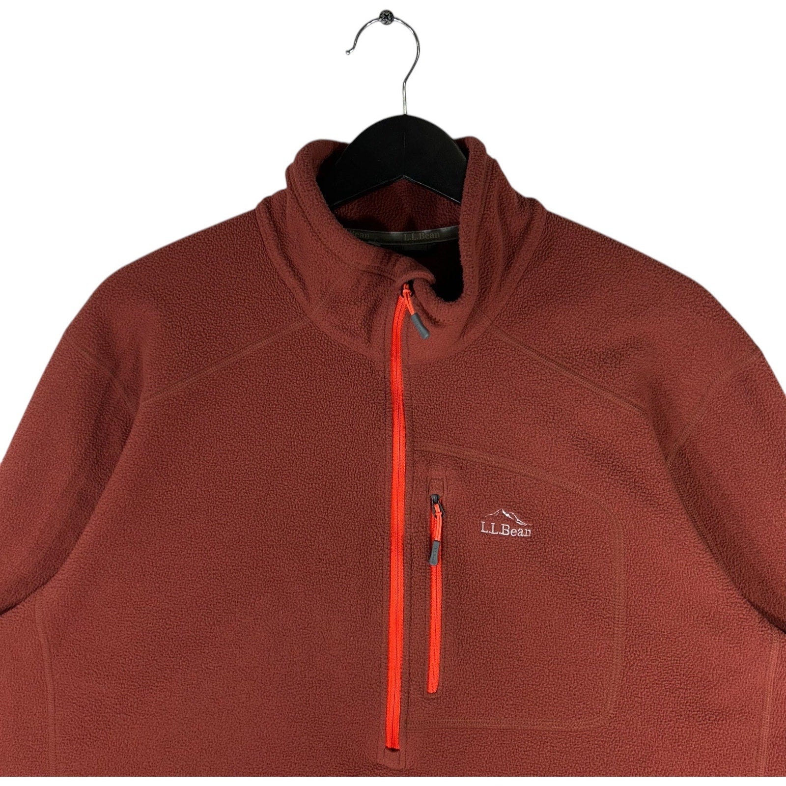 Collection of L.L Bean 1/2 Zip Sweatshirt in a gallery layout