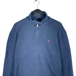 Collection of Vintage Polo Ralph Lauren 1/4 Zip Sweatshirt in a gallery layout