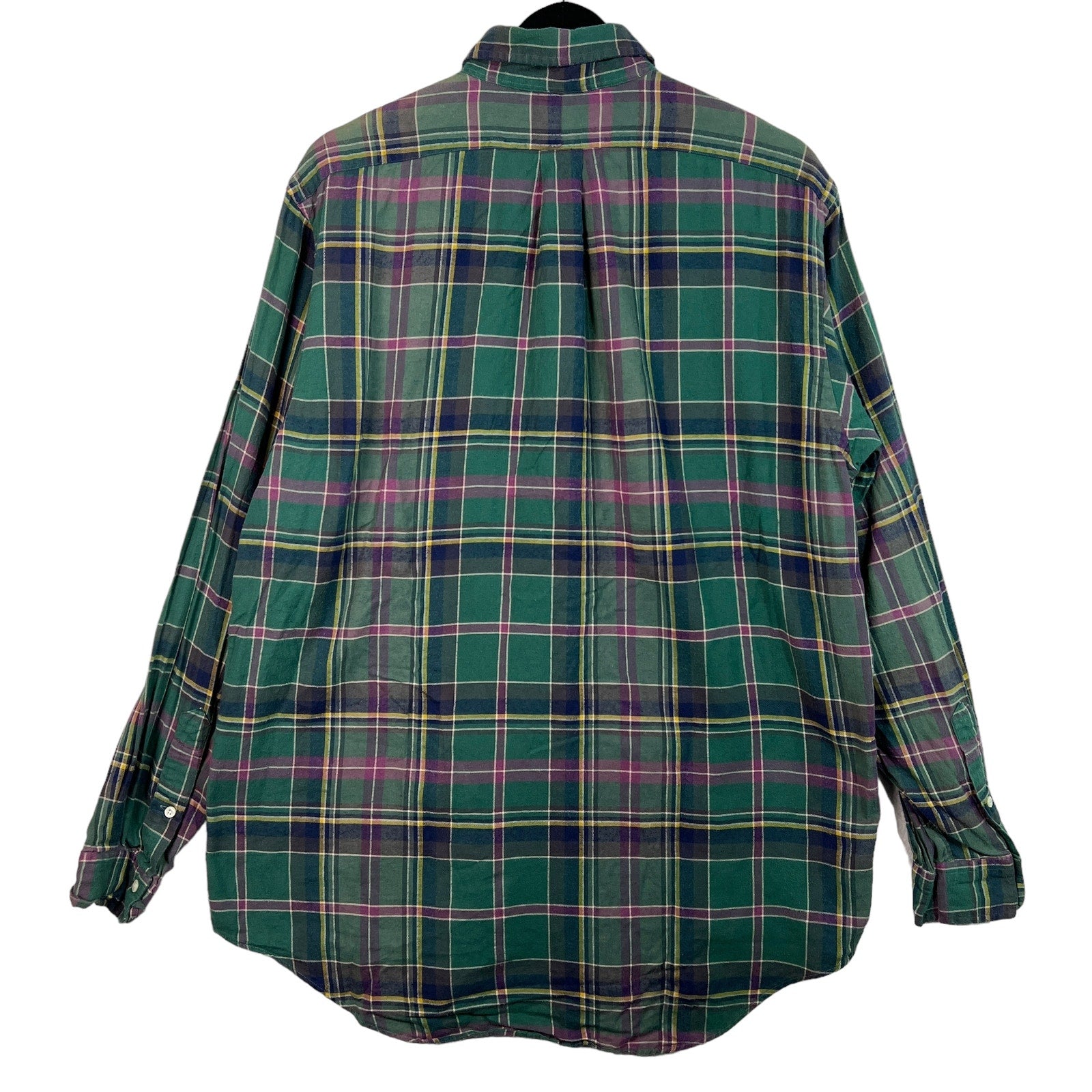 Collection of Vintage Polo Ralph Lauren Plaid Button Down Flannel in a gallery layout