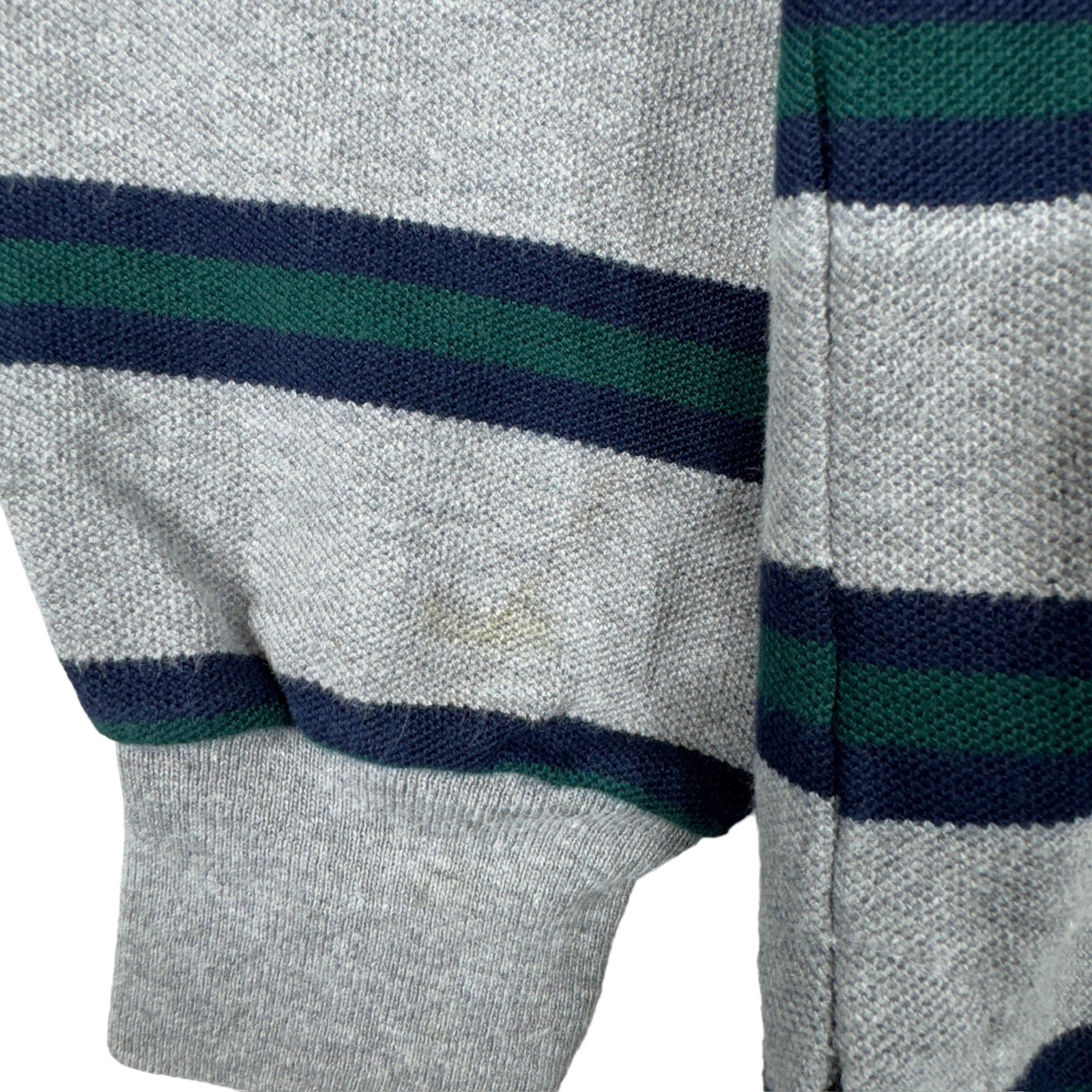 Collection of Vintage Lands End Long Sleeve Polo in a gallery layout