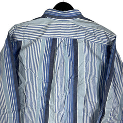 Collection of Ralph Lauren Classic Fit Striped Long Sleeve Dress Shirt in a gallery layout