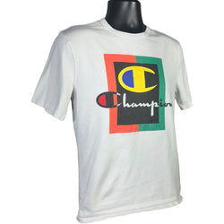 Collection of Champion Multicolor Logo Tee in a gallery layout