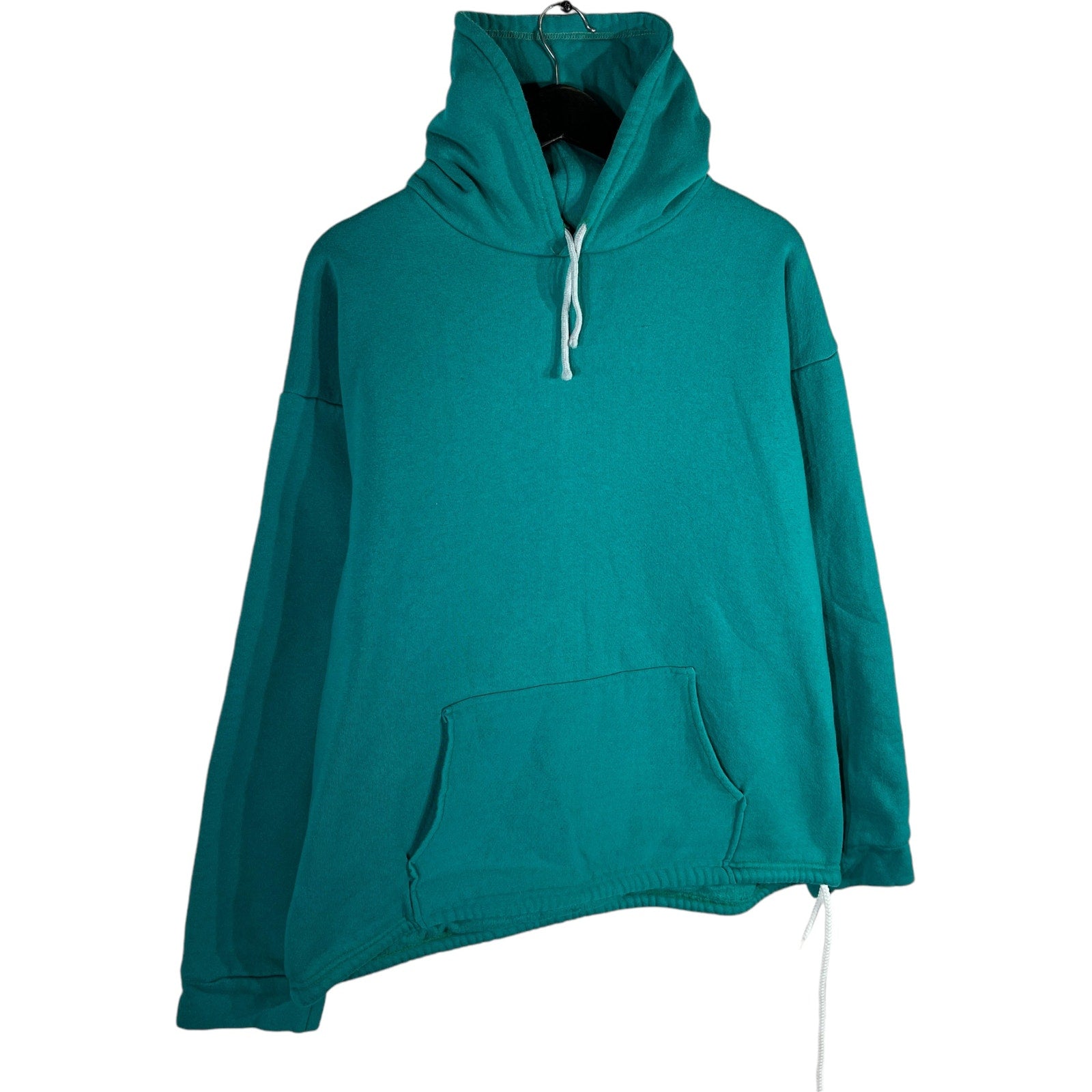 Collection of Smocked Drawstring Hoodie in a gallery layout