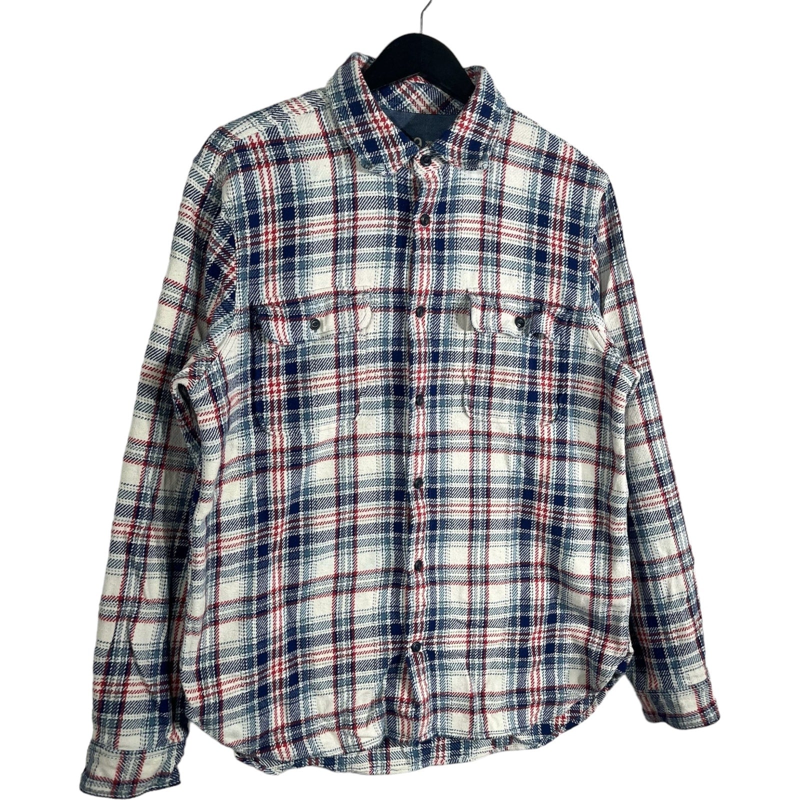 Collection of Vintage Gap Plaid Long Sleeve Flannel in a gallery layout