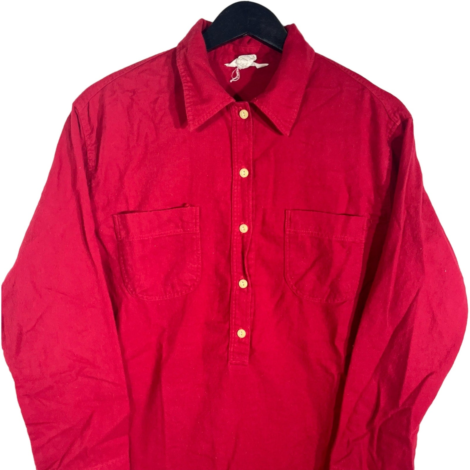 Collection of J.Crew 1/2 Long Sleeve Button Down in a gallery layout