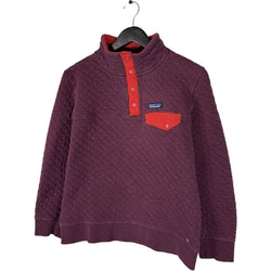 Collection of Women's Patagonia 1/4 Snap Button Sweatshirt in a gallery layout