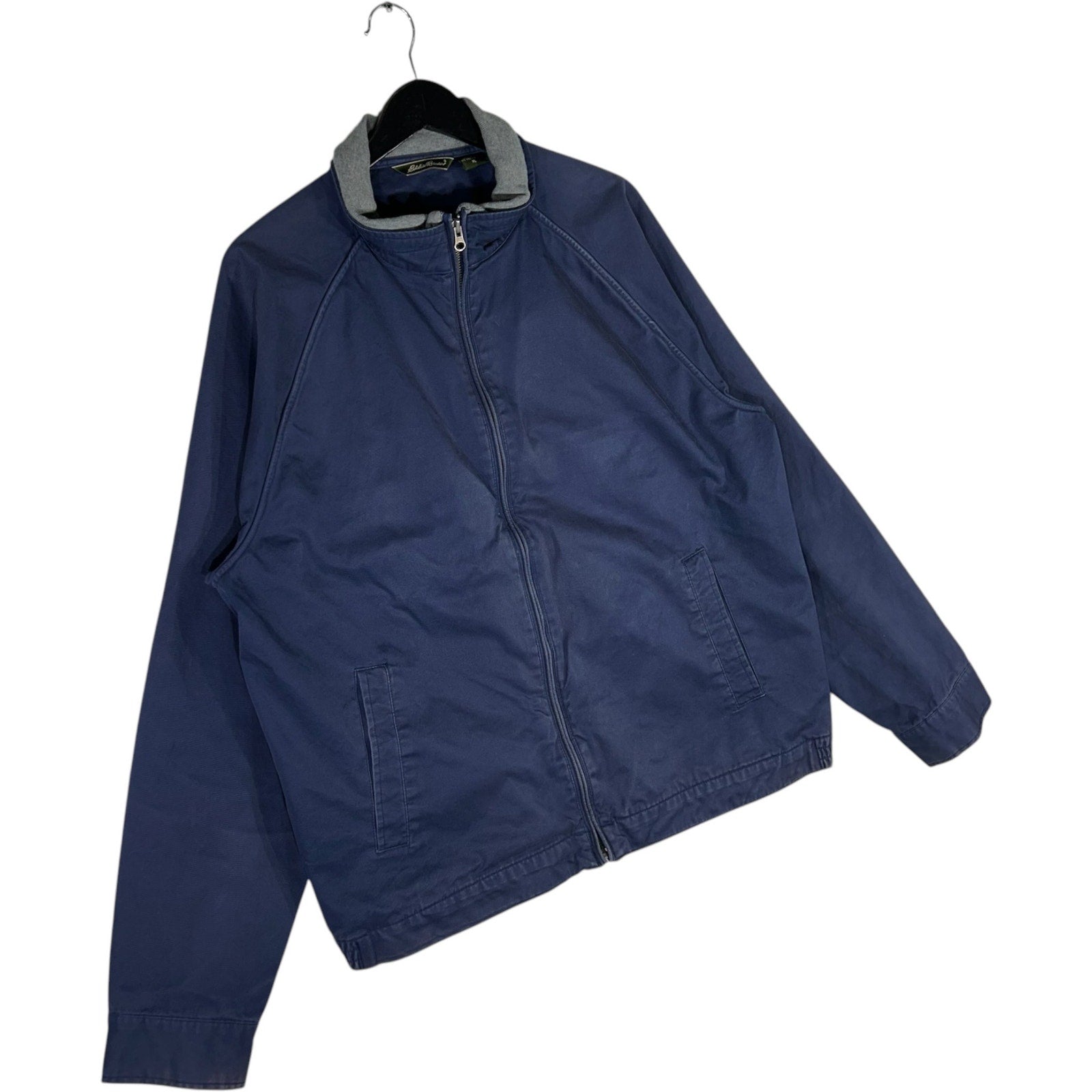 Collection of Eddie Bauer Collared Full Zip Jacket in a gallery layout