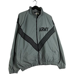 Collection of JWOD Skilcraft Army Reflective Full Zip Windbreaker in a gallery layout