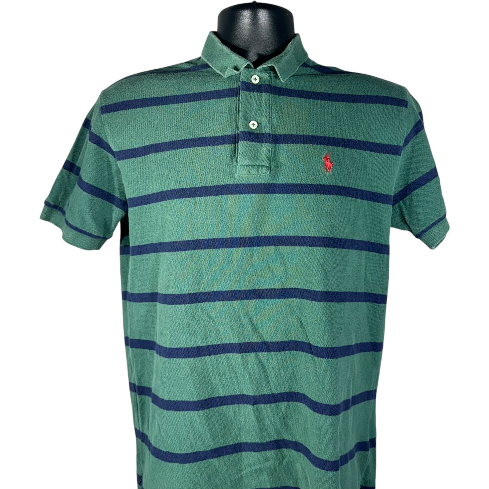 Collection of Polo Ralph Lauren Striped Short Sleeve Polo in a gallery layout