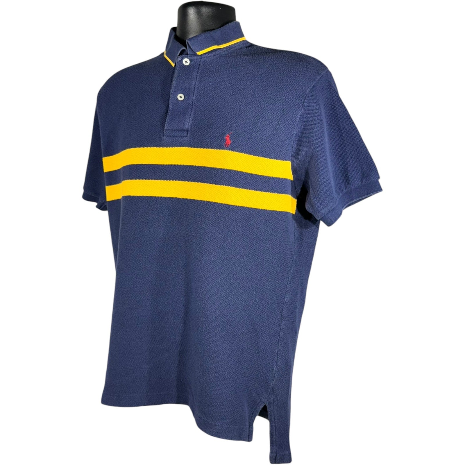 Collection of Polo Ralph Lauren Striped Short Sleeve Polo in a gallery layout