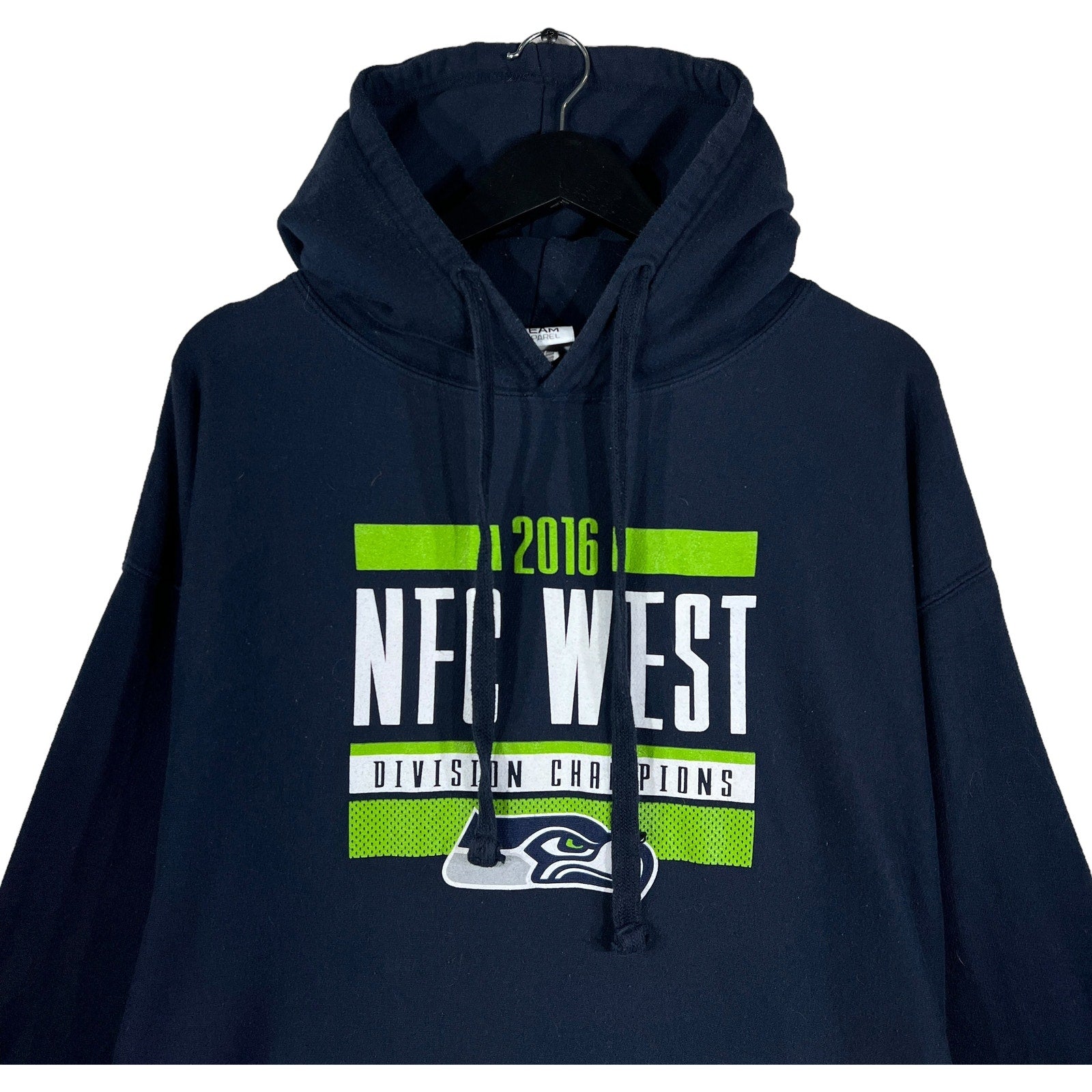 Collection of NFL Seattle Seahawks NFC West Division Champions Hoodie in a gallery layout